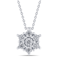 Collana Bliss Donna in Oro bianco Diamante 20114561